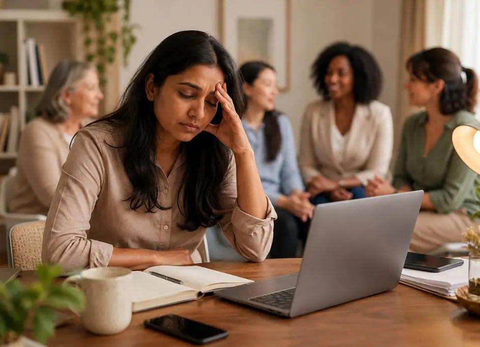 How long does it take to recover from burnout for women feeling emotionally exhausted